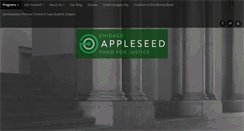 Desktop Screenshot of chicagoappleseed.org