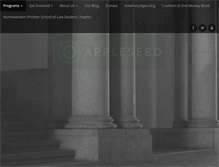 Tablet Screenshot of chicagoappleseed.org
